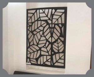 Los cuadros hechos con madera, con colores oscuros son ideales para crear un entorno sofisticado y elegante